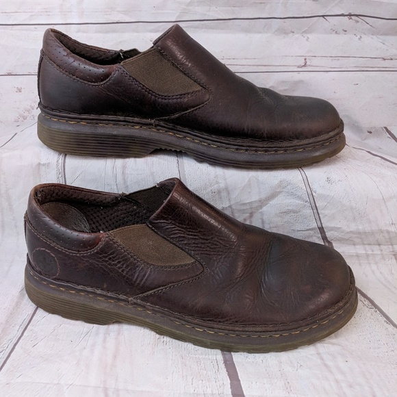 doc marten slip on shoes